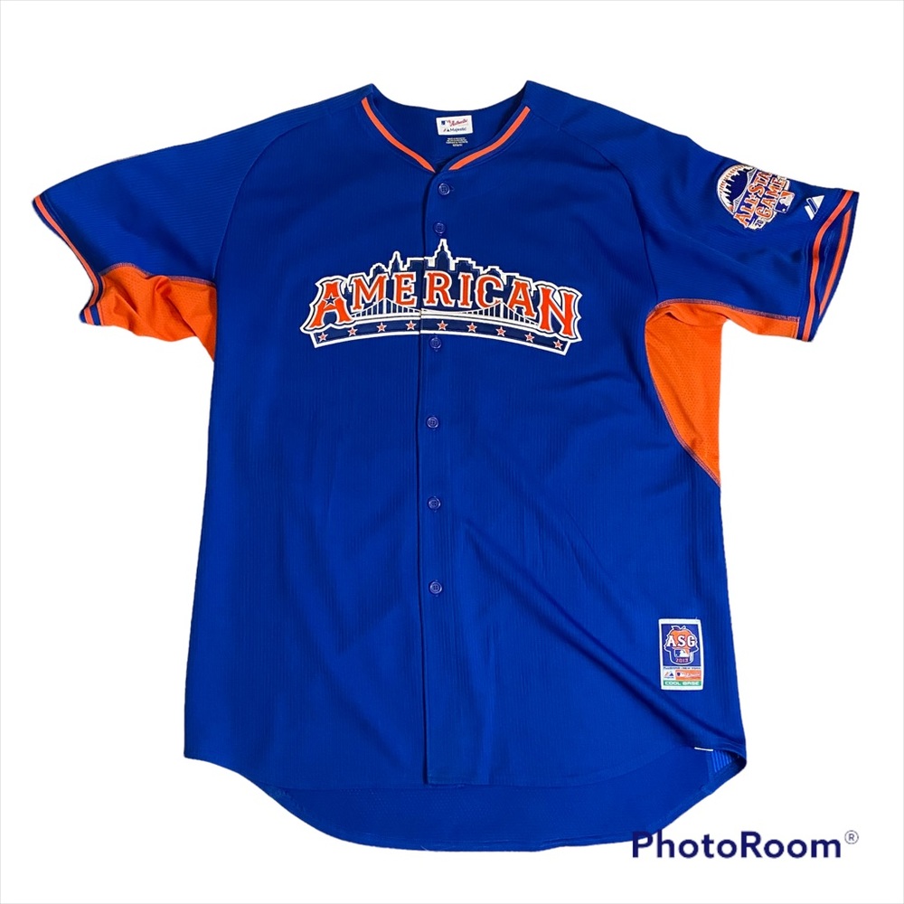 Majestic Yoenis Cespedes 2013 American League All Star Game Jersey Oakland Sz 52